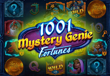 Автомат 1001 Mystery Genie Fortunes в казино Чарли